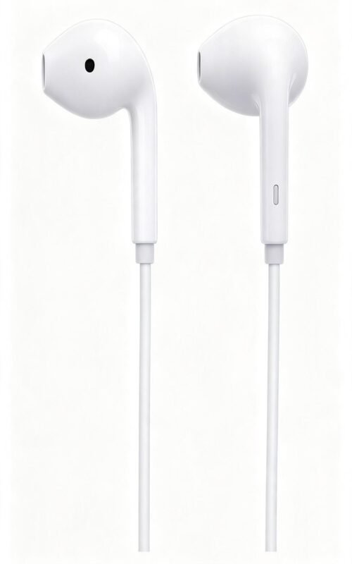 AUDIFONOS DE CABLE TIPO C HP BLANCO