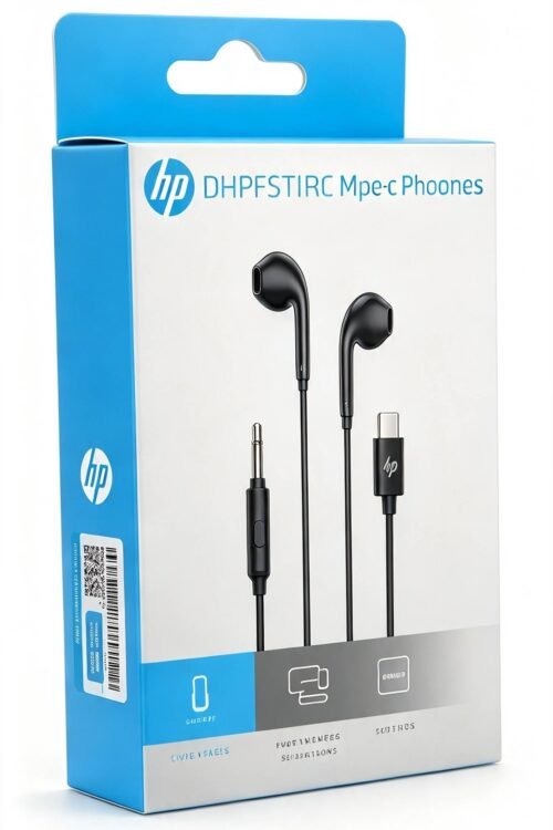 AUDIFONOS DE CABLE TIPO C HP NEGRO(2) AUDIFONOS DE CABLE TIPO C HP NEGRO