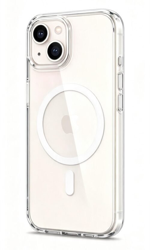 CARCASA IPHONE 13 TRANSPARENTE CON MAGSAFE CARCASA IPHONE 13 TRANSPARENTE CON MAGSAFE