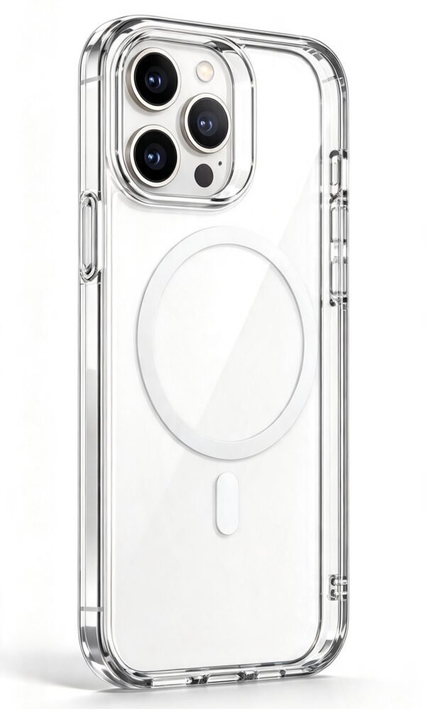 CARCASA IPHONE 13 TRANSPARENTE CON MAGSAFE