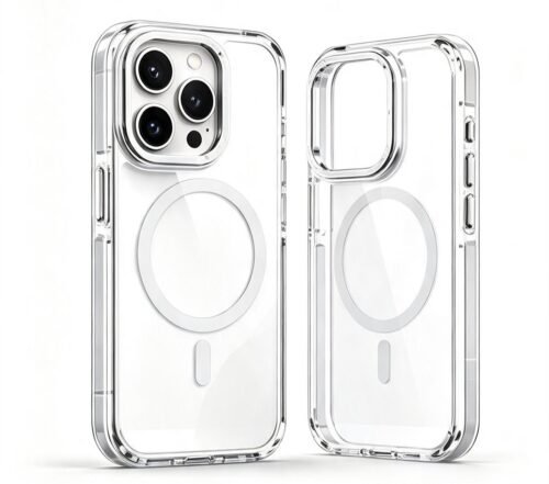 CARCASA IPHONE 14 PRO TRANSPARENTE CON MAGSAFE CARCASA IPHONE 13 PRO MAX TRANSPARENTE CON MAGSAFE