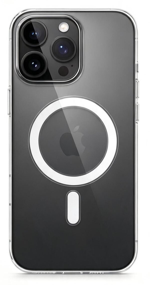CARCASA IPHONE 16 PRO MAX TRANSPARENTE CON MAGSAFE
