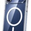 CARCASA IPHONE 17 PRO MAX TRANSPARENTE CON MAGSAFE