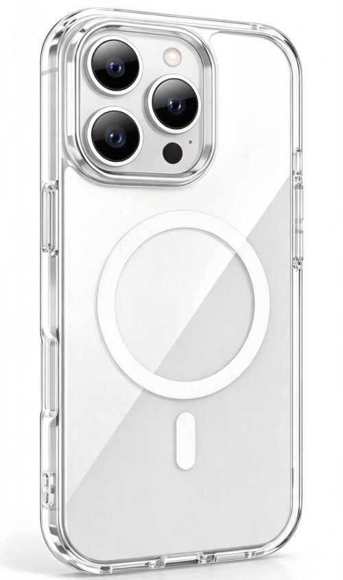 CARCASA IPHONE 17 PRO TRANSPARENTE CON MAGSAFE
