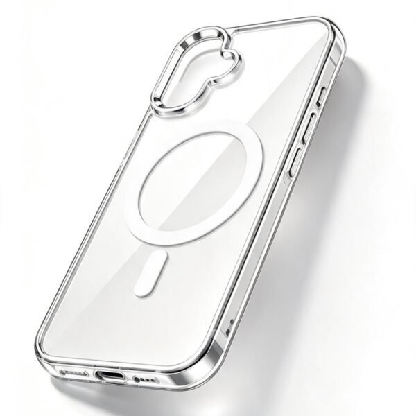 CARCASA IPHONE 17 TRANSPARENTE CON MAGSAFE