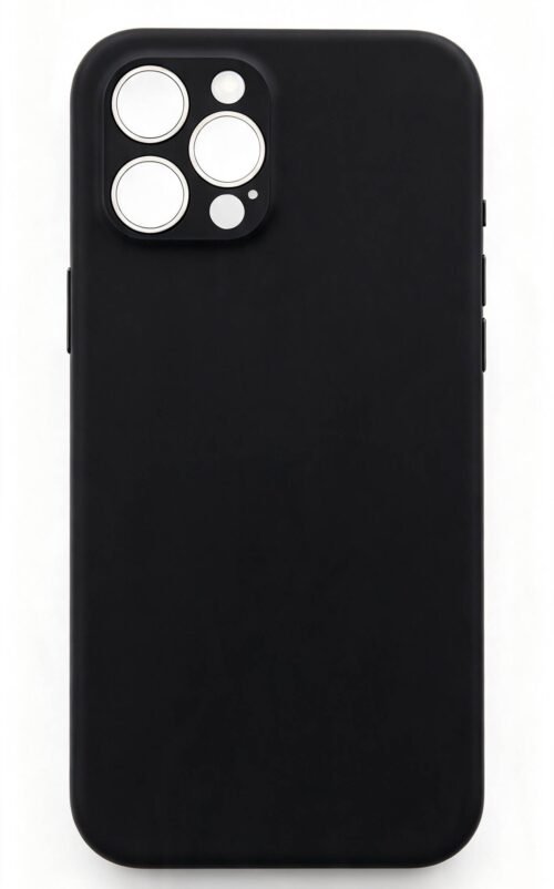 CARCASA NEGRA COMPATIBLE IPHONE 12 PRO Y PRO MAX