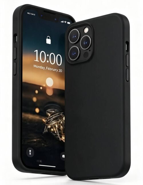 CARCASA NEGRA IPHONE 13 PRO MAX
