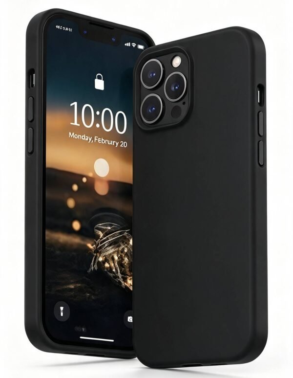 CARCASA NEGRA IPHONE 13 PRO MAX