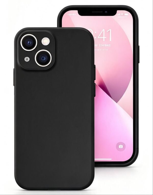 CARCASA NEGRA COMPATIBLE IPHONE 13