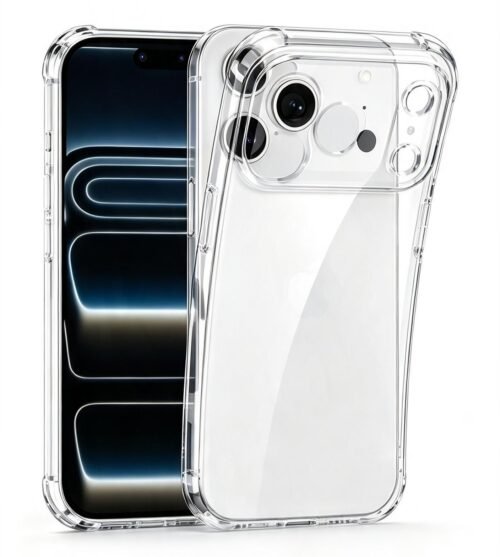 CARCASA TRANSPARENTE PARA IPHONE 17 PRO MAX