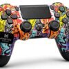CONTROL PS4 DISEÑO GRAFFITI STROKE
