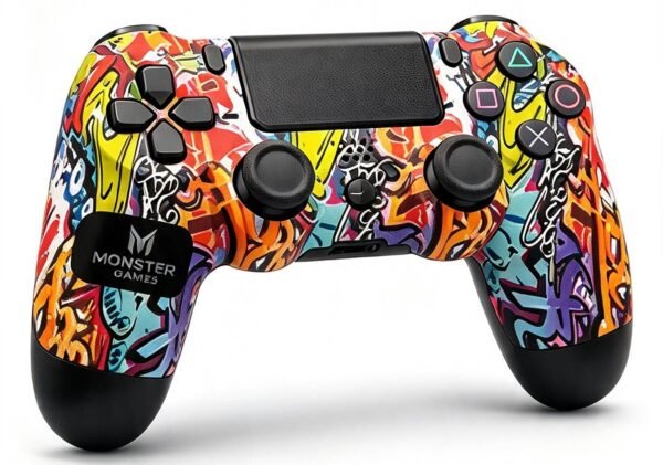 CONTROL PS4 DISEÑO GRAFFITI STROKE