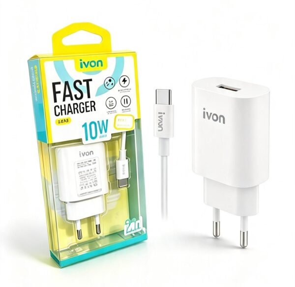 CARGADOR TIPO C 10W (CABLE USB)