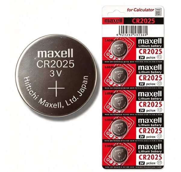 PACK 5 Pilas MAXELL CR-2025