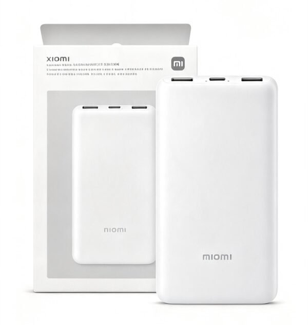 POWER BANK XIAOMI ORIGINAL 10000A BLANCO