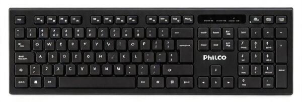TECLADO INALAMBRICO NEGRO Philco