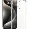 CARCASA COMPATIBLE PARA IPHONE 16 PRO TRANSPARENTE